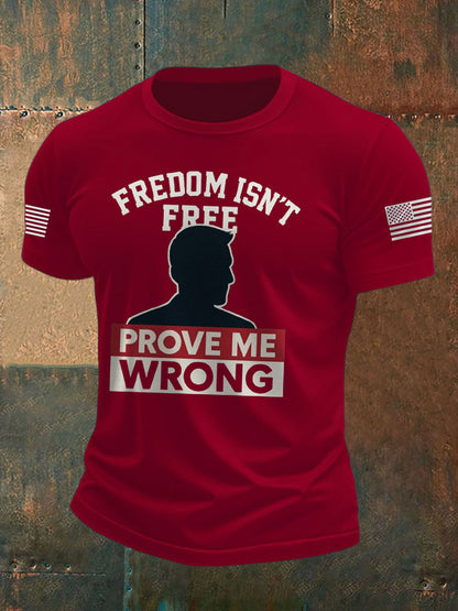 Men's Turning Point Flag Printed T-shirt