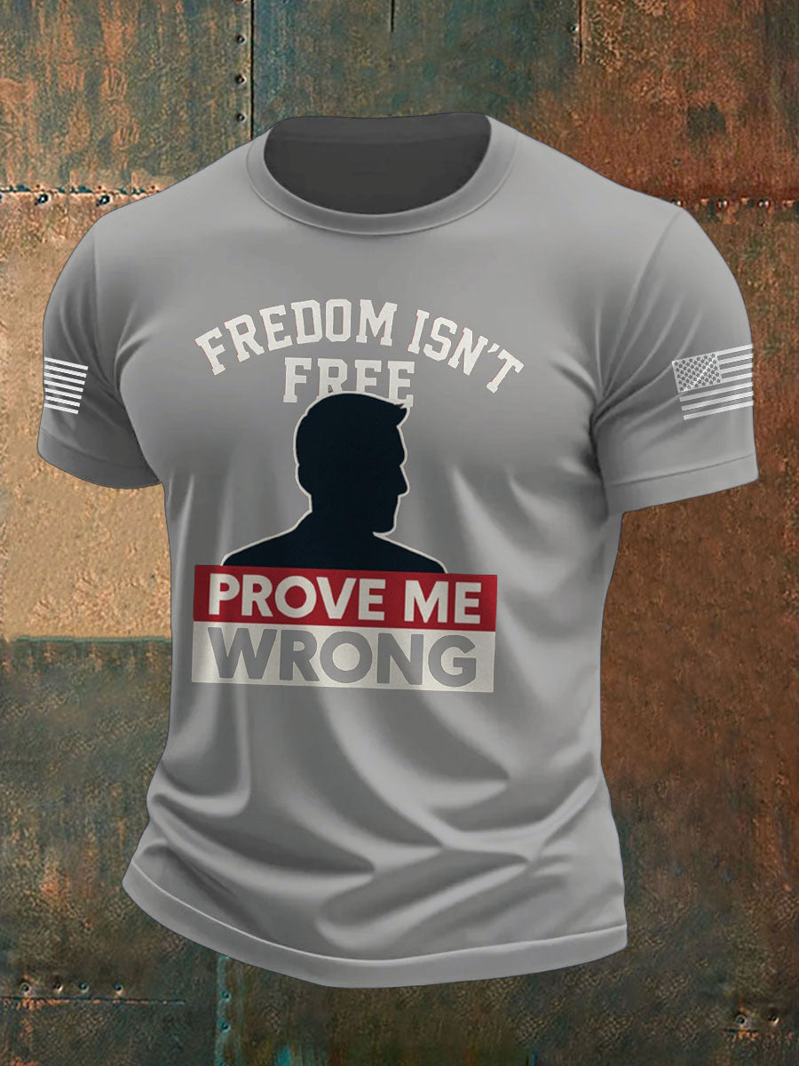 Men's Turning Point Flag Printed T-shirt