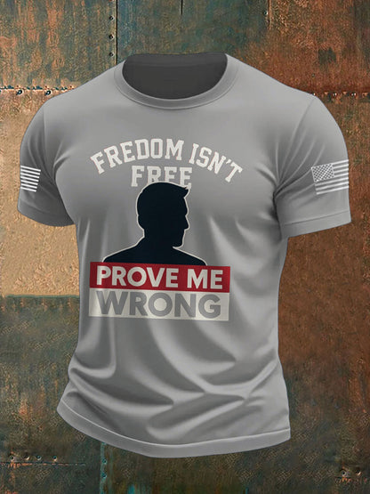 Men's Turning Point Flag Printed T-shirt