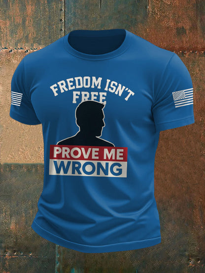 Men's Turning Point Flag Printed T-shirt