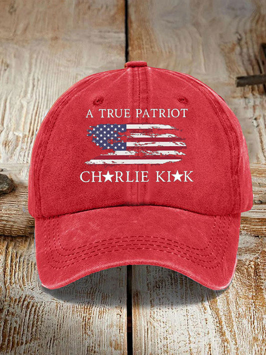 UnisexTurning Point Flag Print Hat