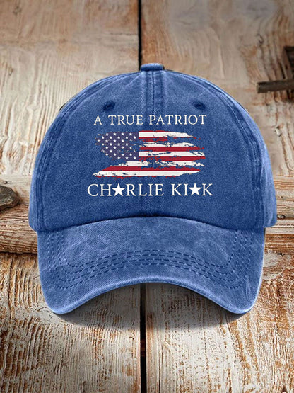 UnisexTurning Point Flag Print Hat