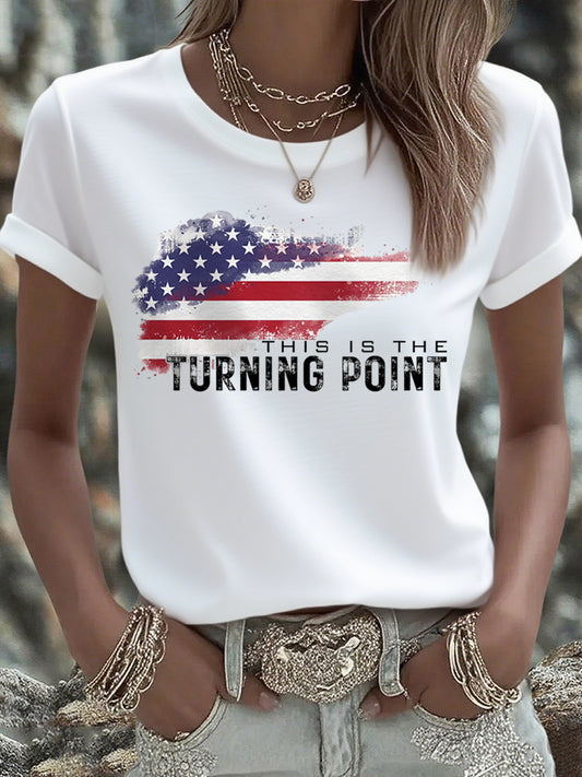Women's This Is The Turning Point short-sleeved T-shirt