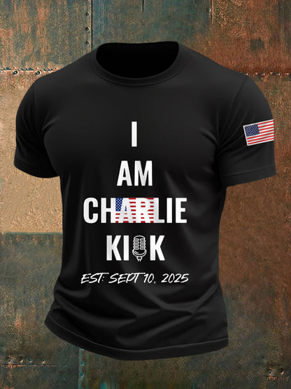 Men's We Are All Charlie Kirk Tee