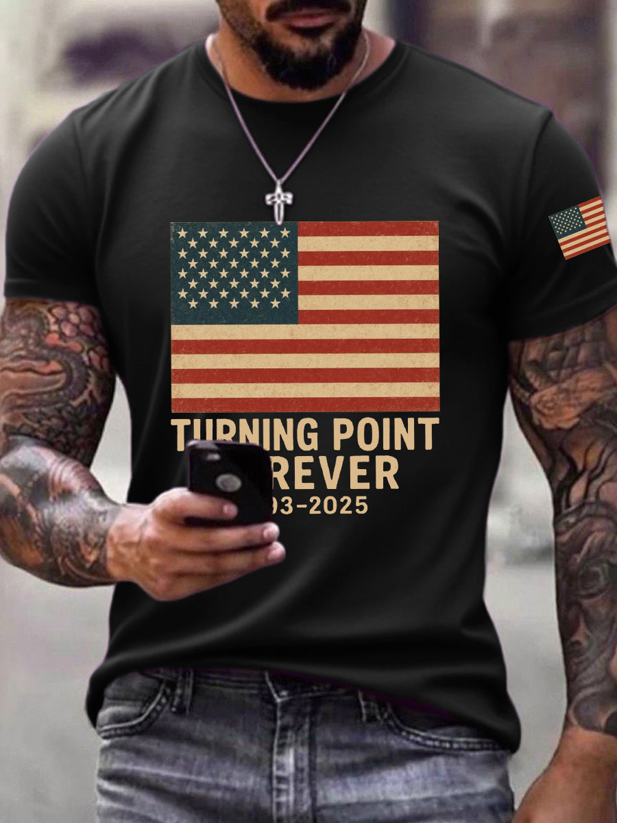 Men's Turning Point Forever Print T-Shirt