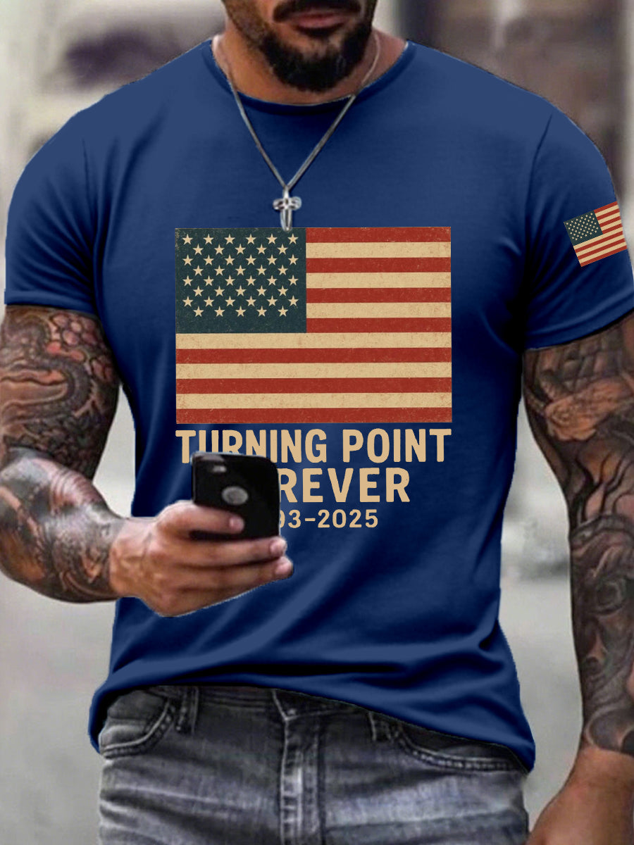 Men's Turning Point Forever Print T-Shirt