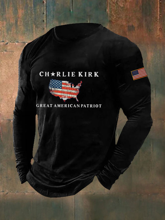 Men's Patriot Long Sleeve T-shirt