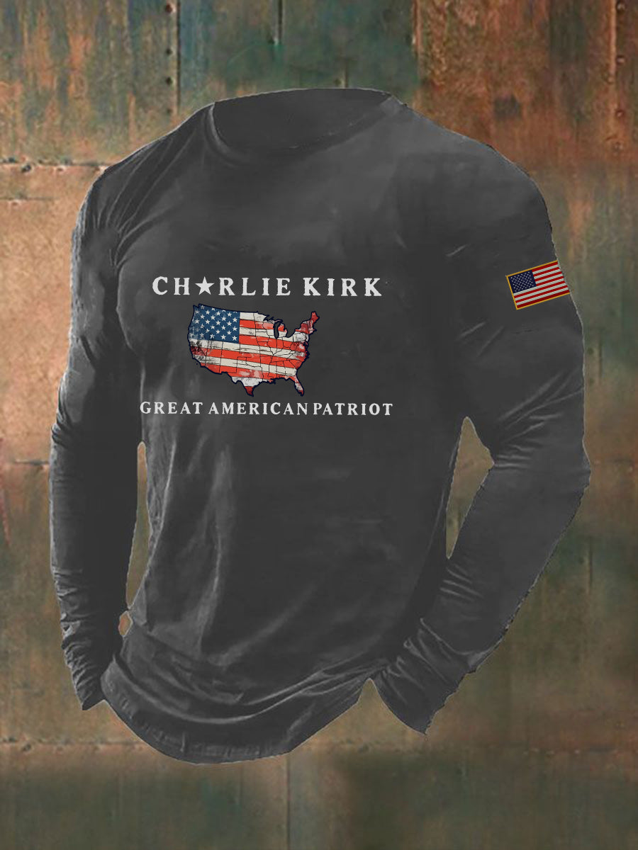 Men's Patriot Long Sleeve T-shirt