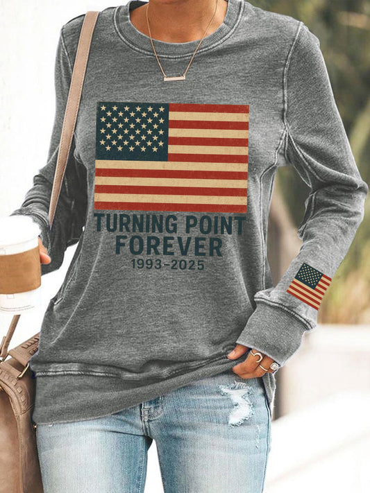 Women's Turning Point Forever Print Sweatshirt