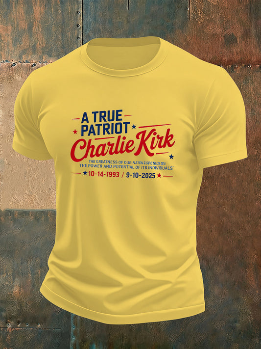 Men's Retro Turning Point Casual T-Shirt