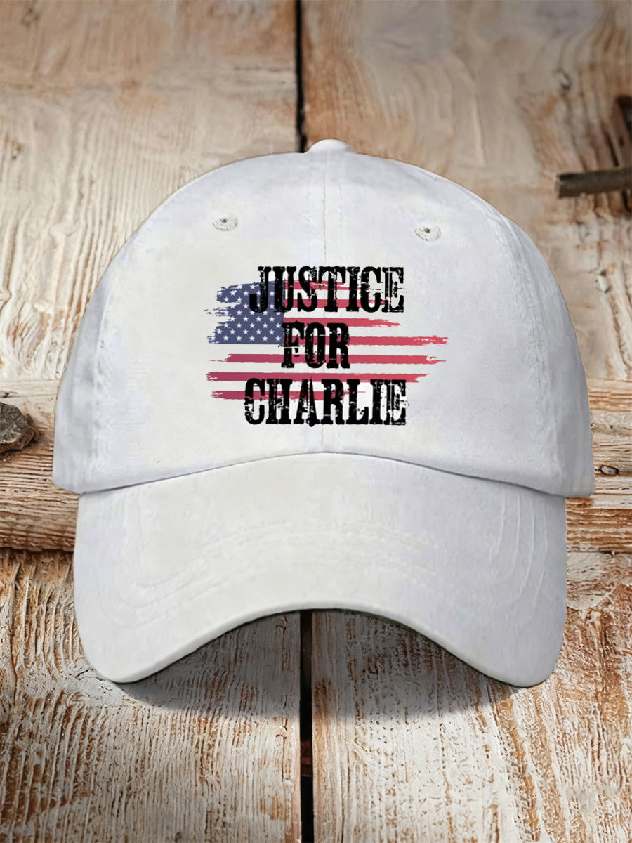 Unisex Retro Freedom American Flag Commemorative Hat