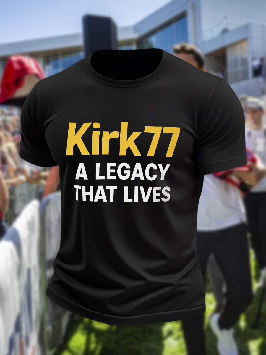 Men's Kirk77 A Legacy That Lives T-shirt