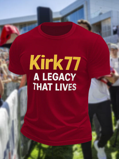 Men's Kirk77 A Legacy That Lives T-shirt