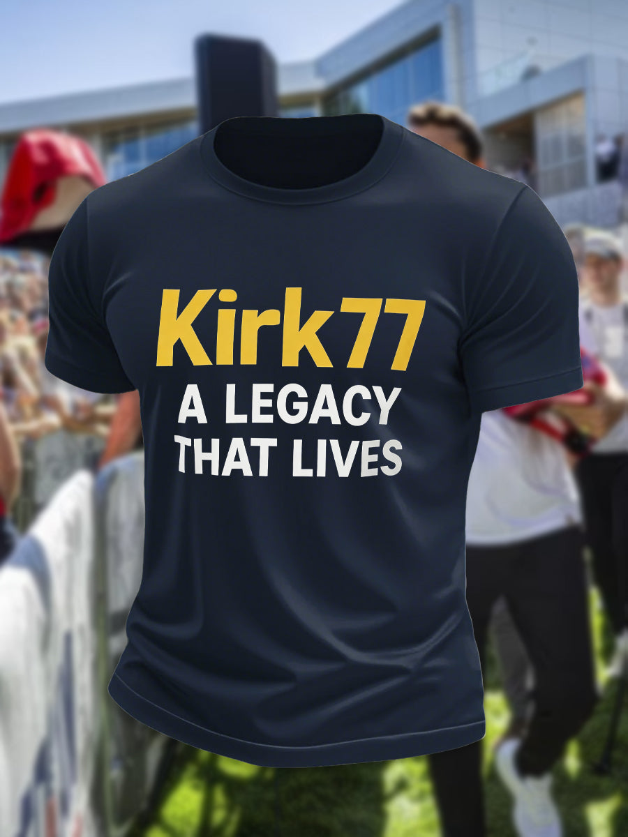 Men's Kirk77 A Legacy That Lives T-shirt