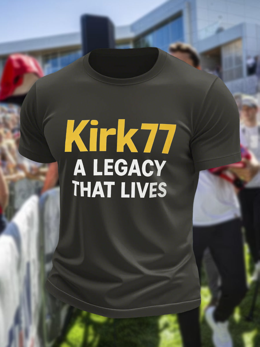 Men's Kirk77 A Legacy That Lives T-shirt