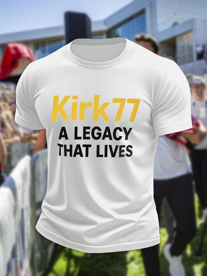 Men's Kirk77 A Legacy That Lives T-shirt