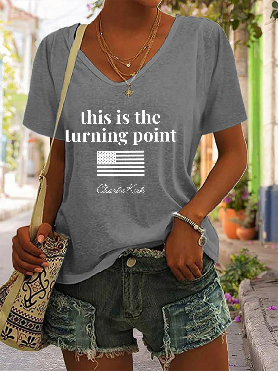 Women's Patriotic T-shirt