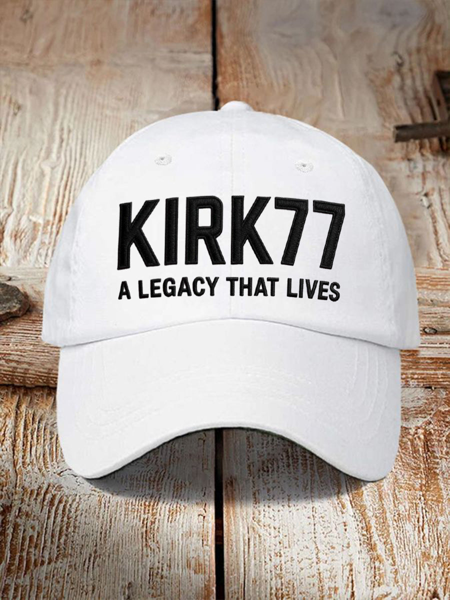 Unisex Resort Kirk77 A Legacy That Lives Design Print Hat