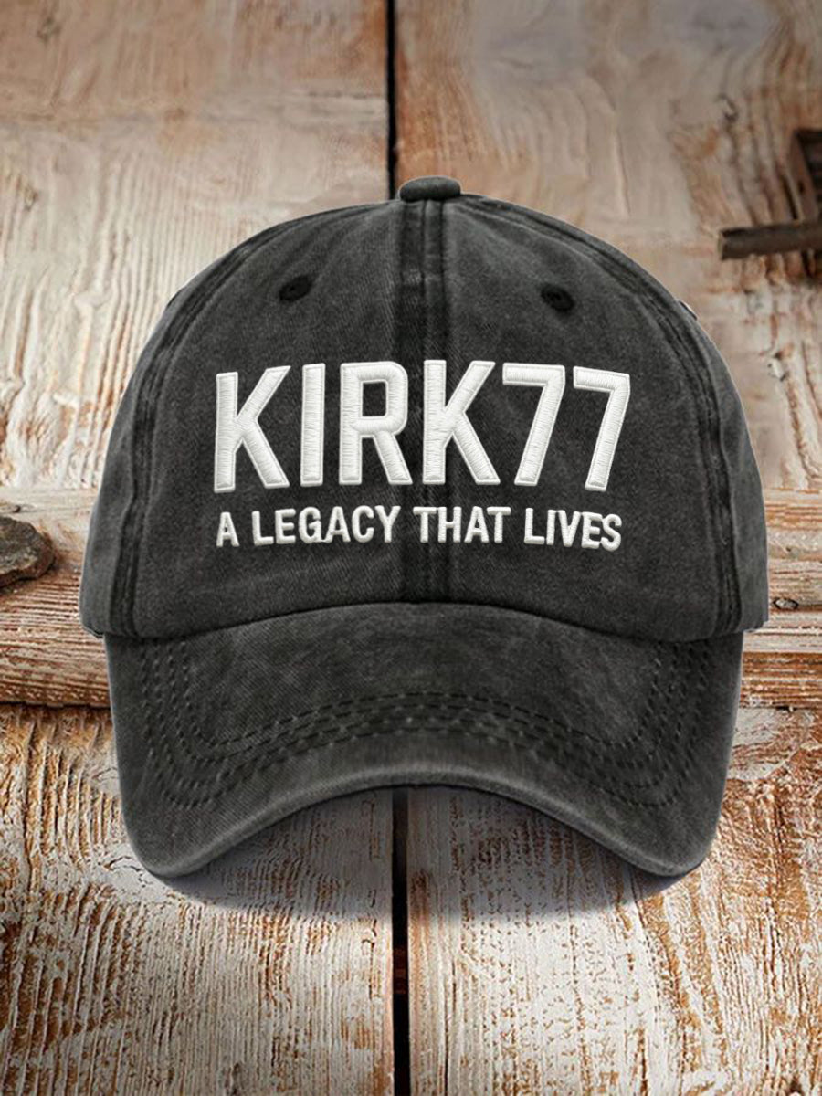 Unisex Resort Kirk77 A Legacy That Lives Design Print Hat