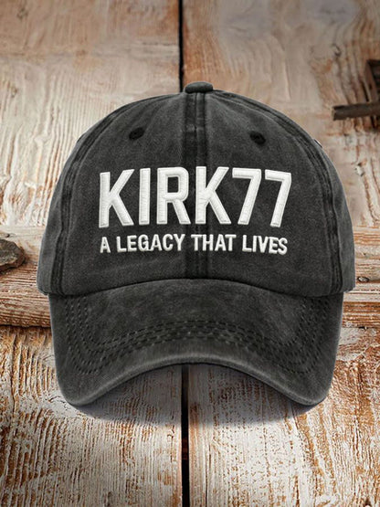 Unisex Resort Kirk77 A Legacy That Lives Design Print Hat