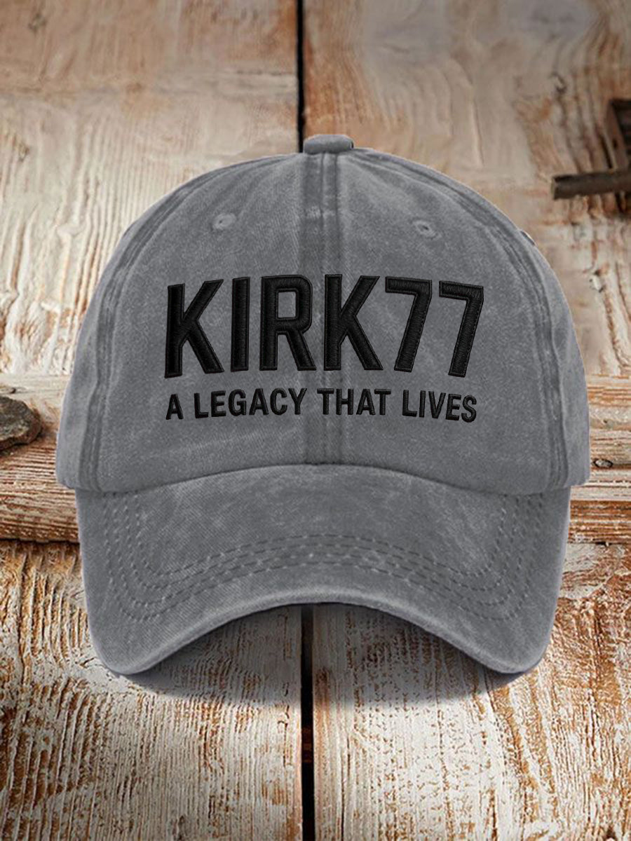Unisex Resort Kirk77 A Legacy That Lives Design Print Hat