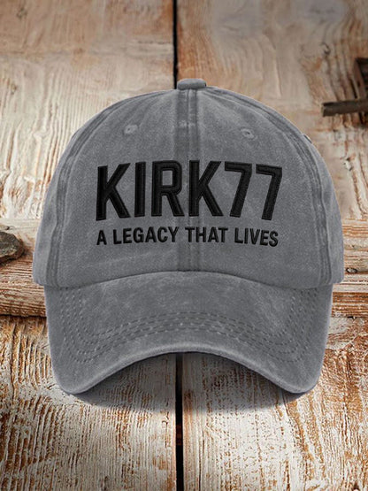 Unisex Resort Kirk77 A Legacy That Lives Design Print Hat