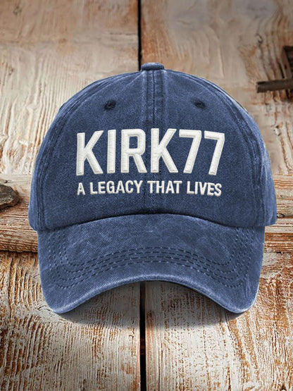Unisex Resort Kirk77 A Legacy That Lives Design Print Hat