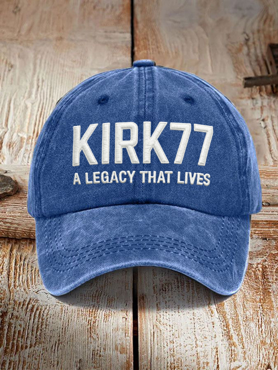 Unisex Resort Kirk77 A Legacy That Lives Design Print Hat