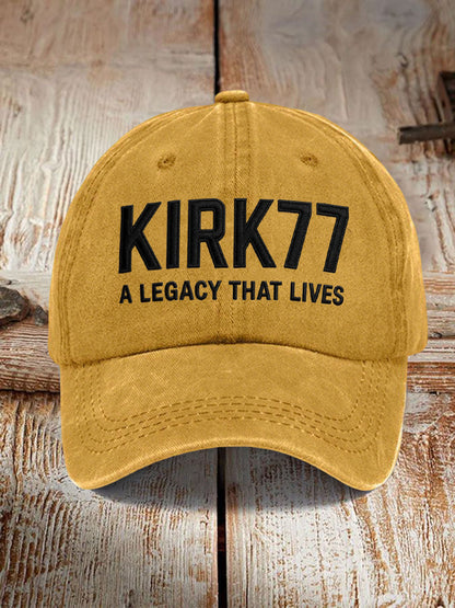 Unisex Resort Kirk77 A Legacy That Lives Design Print Hat
