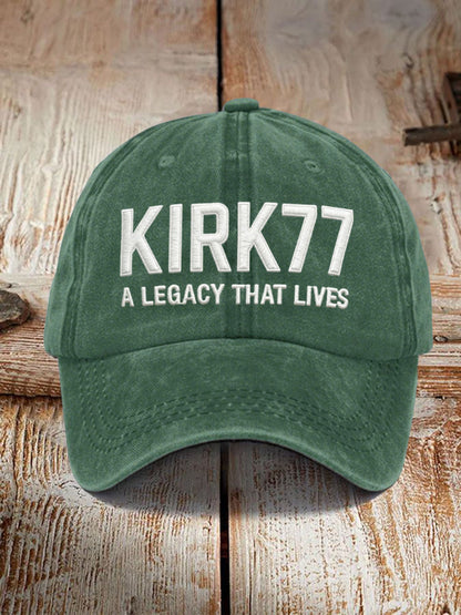 Unisex Resort Kirk77 A Legacy That Lives Design Print Hat