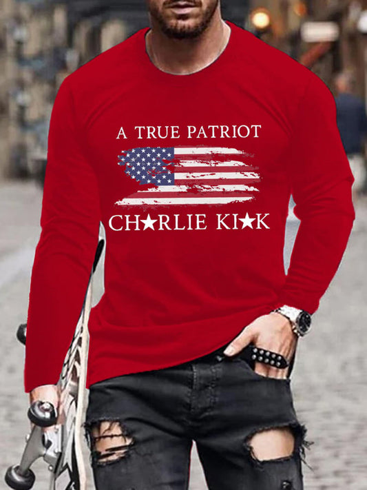 Men's Turning Point Flag Printed T-shirt