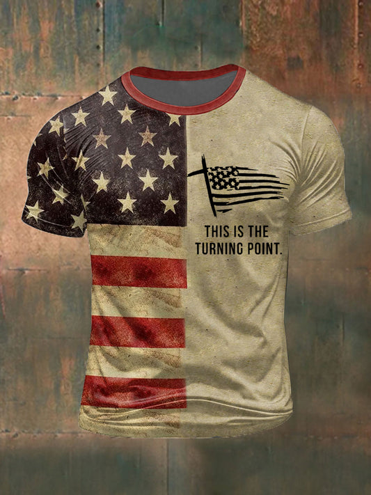 Men's This Is The Turning Point Printed T-shirt
