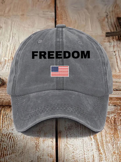 Unisex Turning Point USA Trump Charlie Kirk Commemorative Print Slouch Hat