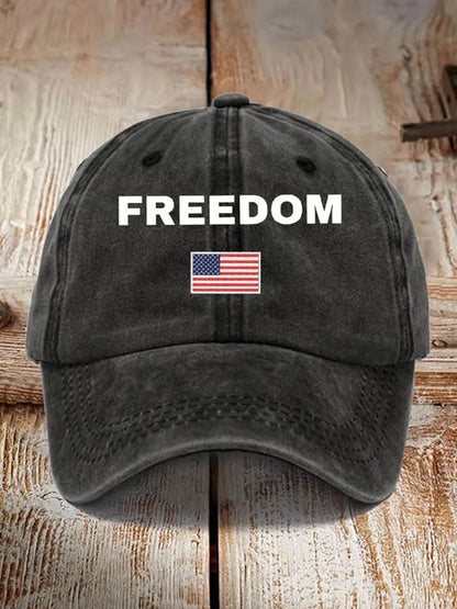 Unisex Turning Point USA Trump Charlie Kirk Commemorative Print Slouch Hat