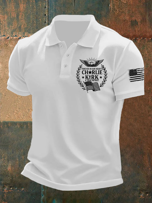 Men's R.I.P Charlie Kirk Short Sleeve Top