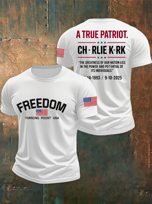 Men's Freedom Turning Point Printed T-shirt