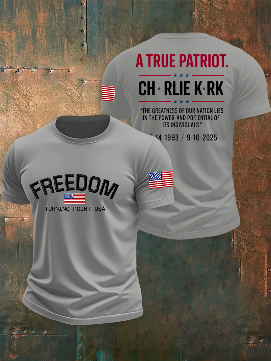 Men's Freedom Turning Point Printed T-shirt