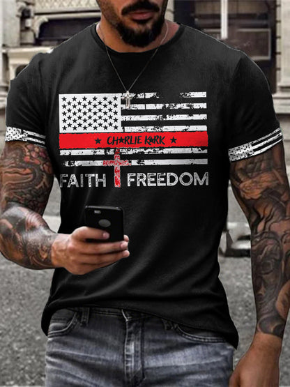 Men's Freedom Turning Point Printed T-shirt