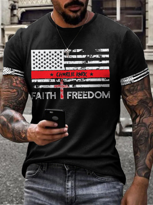 Men's Freedom Turning Point Printed T-shirt