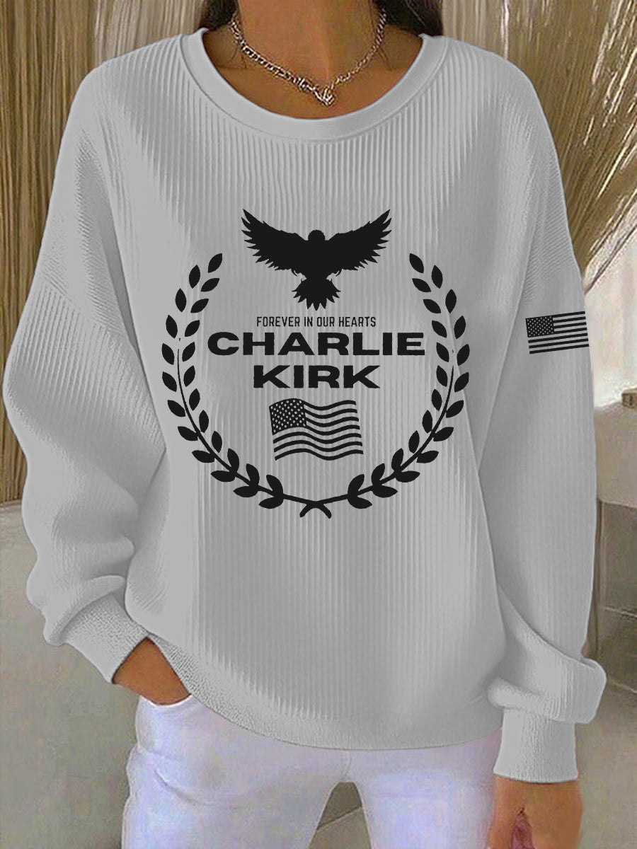 Women's patriotic sweatshirt