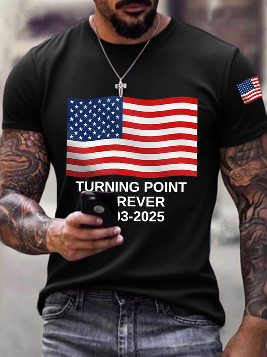 Men's Turning Point Forever Print T-Shirt