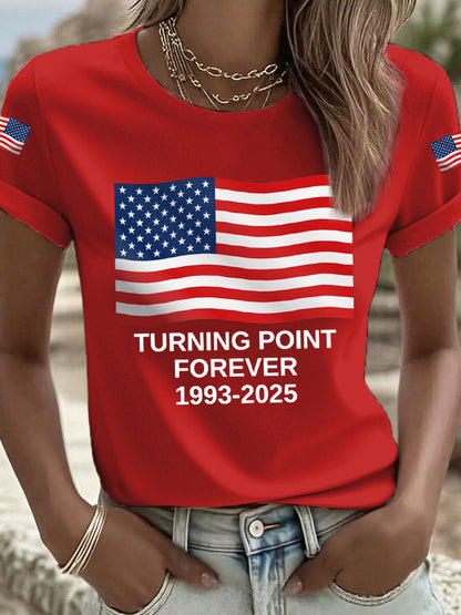 Women's Turning Point Forever Print T-Shirt