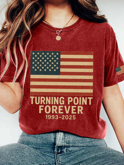 Women's Turning Point Forever Print Washable T-Shirt