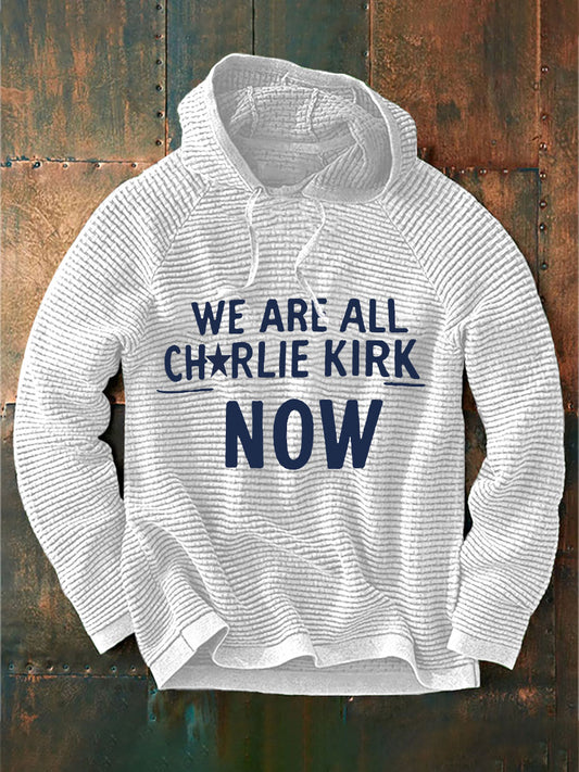 Men's Voice of Freedom Printed Casual Hoodie