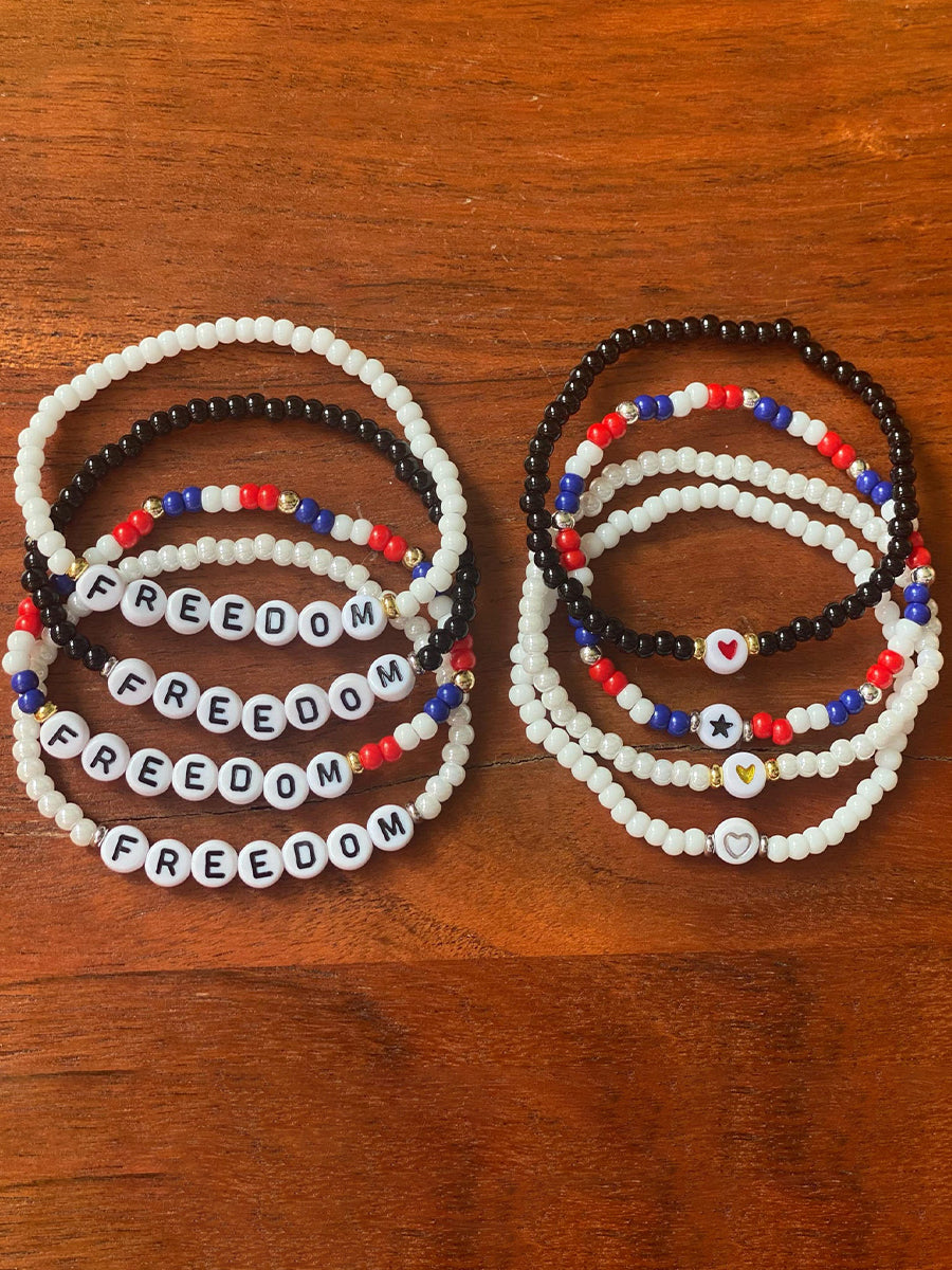 Freedom Bead Bracelet