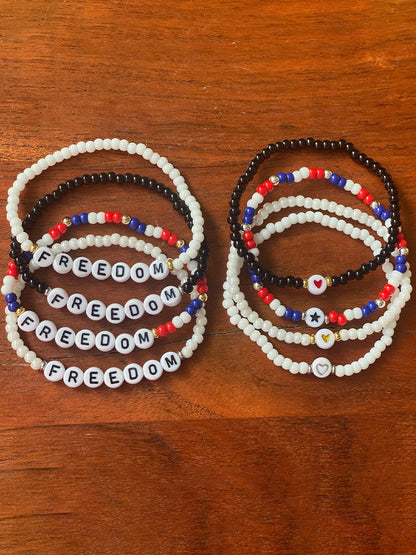 Freedom Bead Bracelet