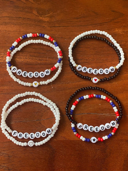 Freedom Bead Bracelet