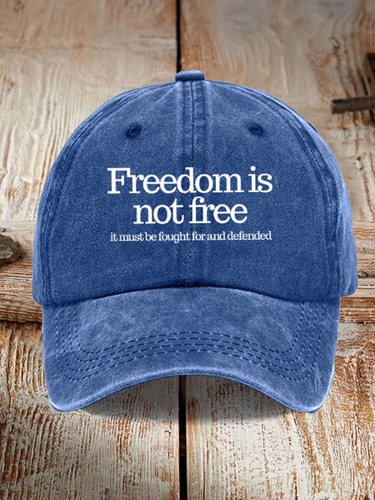 Unisex Charlie Kirk Commemorative Printed Hat