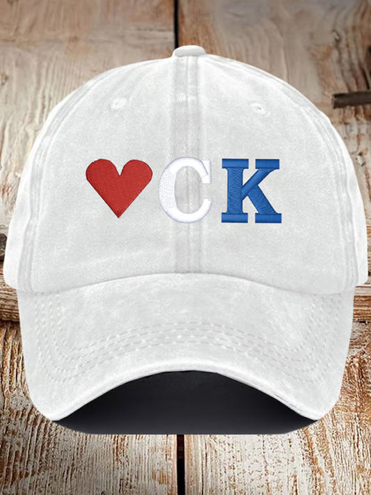 Unisex Charlie Kirk Commemorative Printed Hat