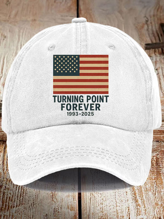Unisex Charlie Kirk Commemorative Printed Hat
